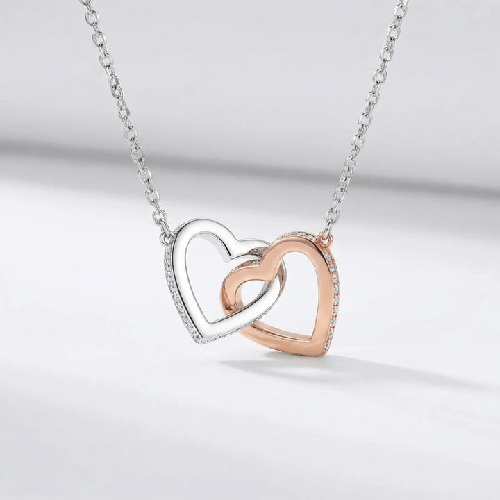 Heartlinq - Interlocking Hearts Pendant Necklace
