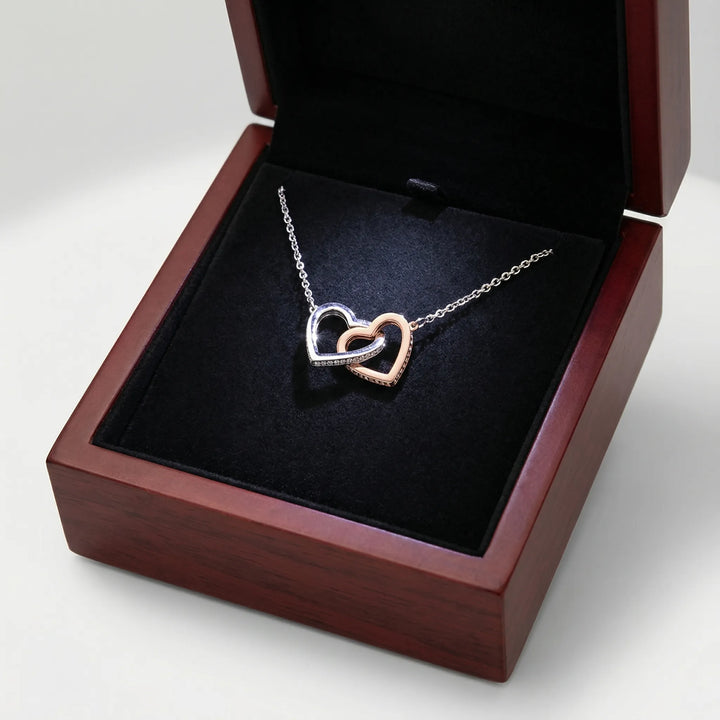 Heartlinq - Interlocking Hearts Pendant Necklace