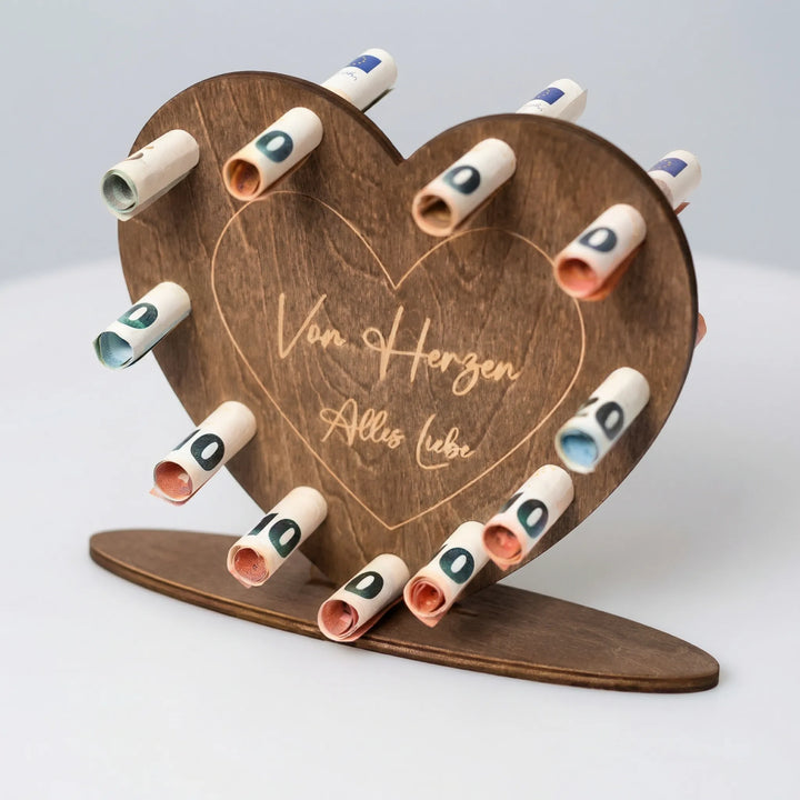 Heartvow - Heart-Shaped Decorative Gift Display Stand