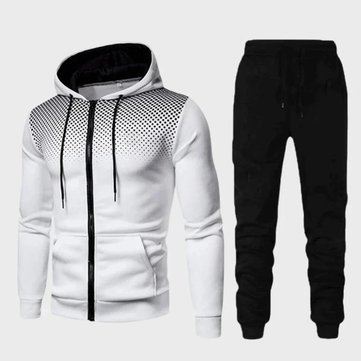 Snyggt herrtracksuit för komfort och prestanda