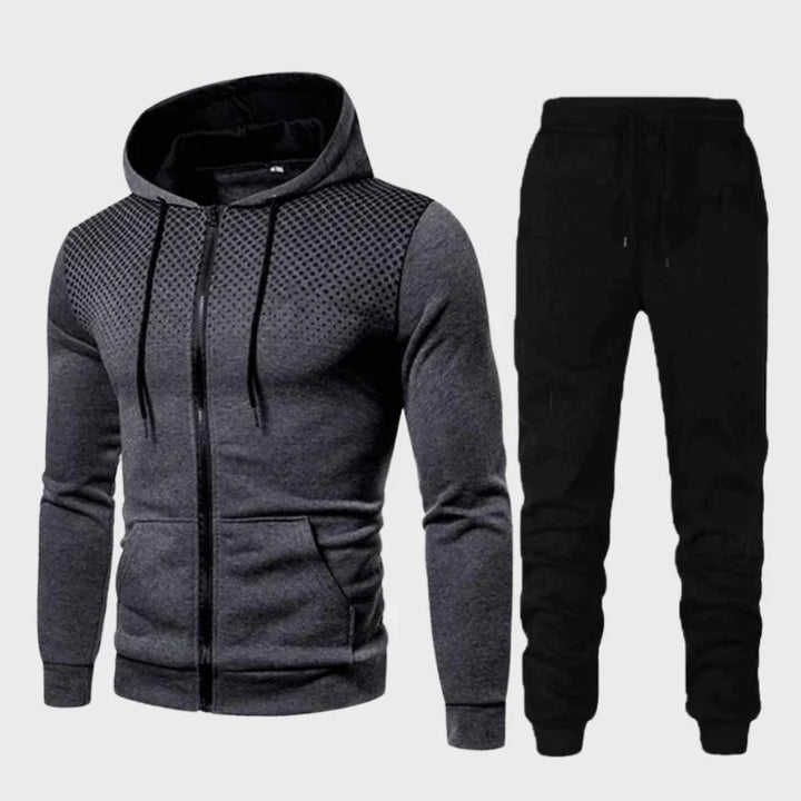 Snyggt herrtracksuit för komfort och prestanda