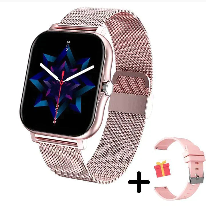 Smart Watch Fitness, Bluetooth-samtal och Hälsövervakning