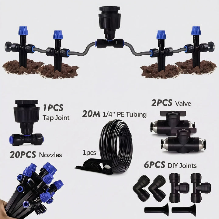 Irrigex - Modular Drip Irrigation Kit For Gardens