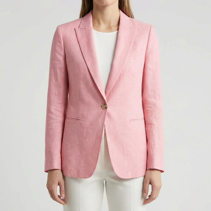 Kendrova - Tailored Single-Button Women's Blazer
