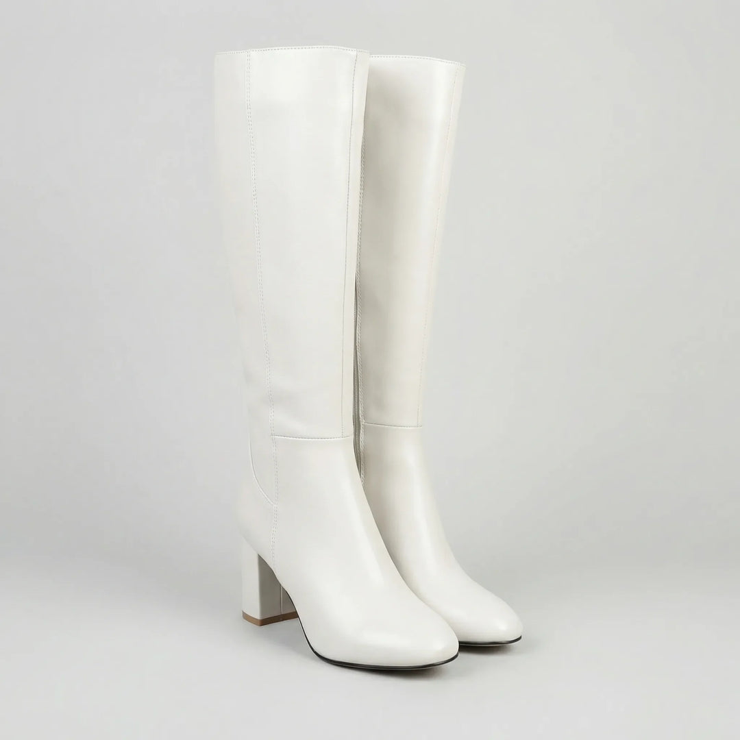 Klassiva - Knee-High Block Heel Boot