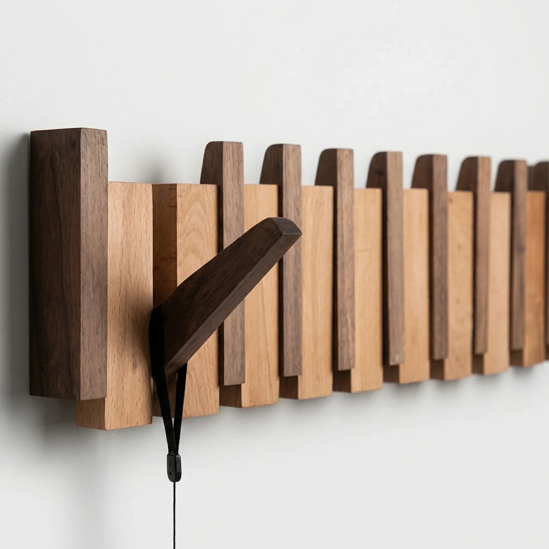 Klavura - Piano-Inspired Wall-Mounted Coat Rack