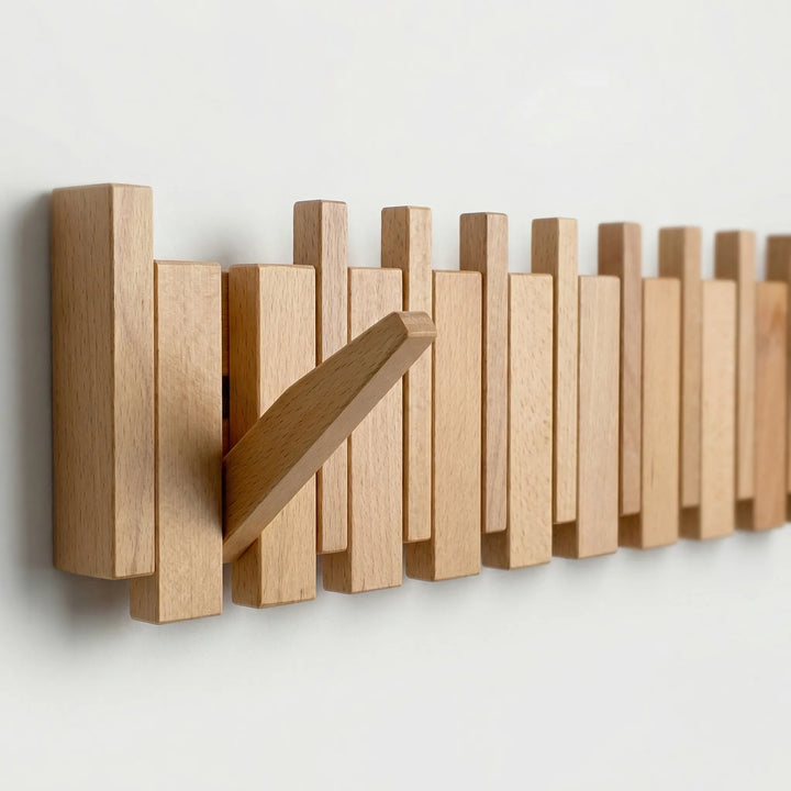 Klavura - Piano-Inspired Wall-Mounted Coat Rack