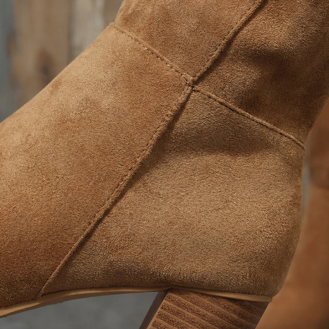 Kneeva - Knee-High Block Heel Boot