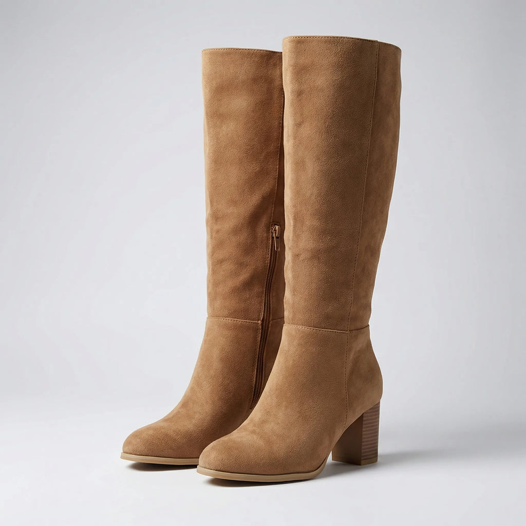 Kneeva - Knee-High Block Heel Boot