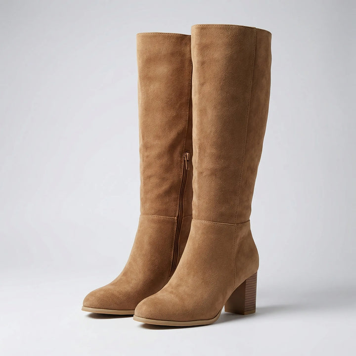 Kneeva - Knee-High Block Heel Boot