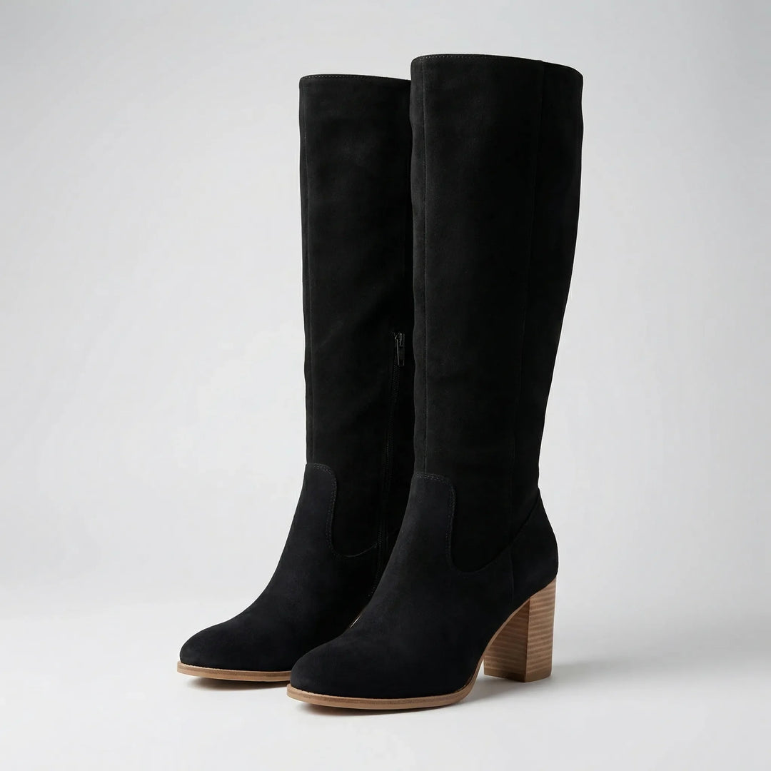 Kneeva - Knee-High Block Heel Boot