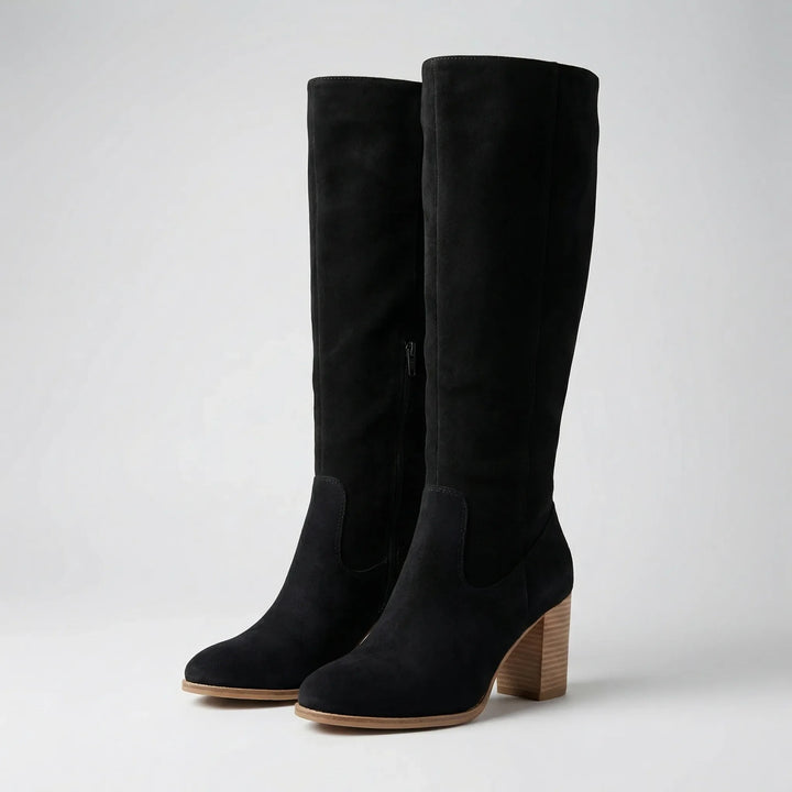 Kneeva - Knee-High Block Heel Boot