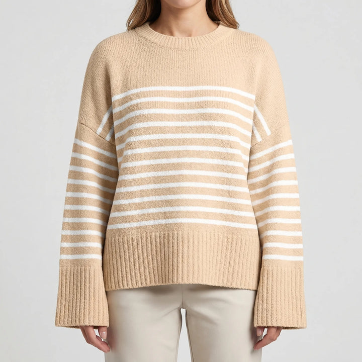 Knovelle - Oversized Chunky Knit Pullover Sweater