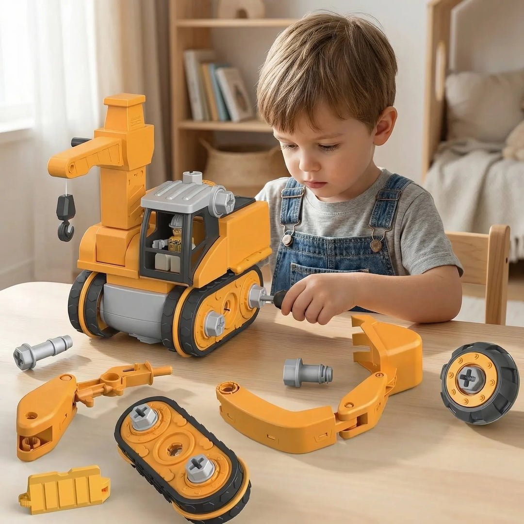 Konstruex - Take-Apart Construction Vehicle Build Set