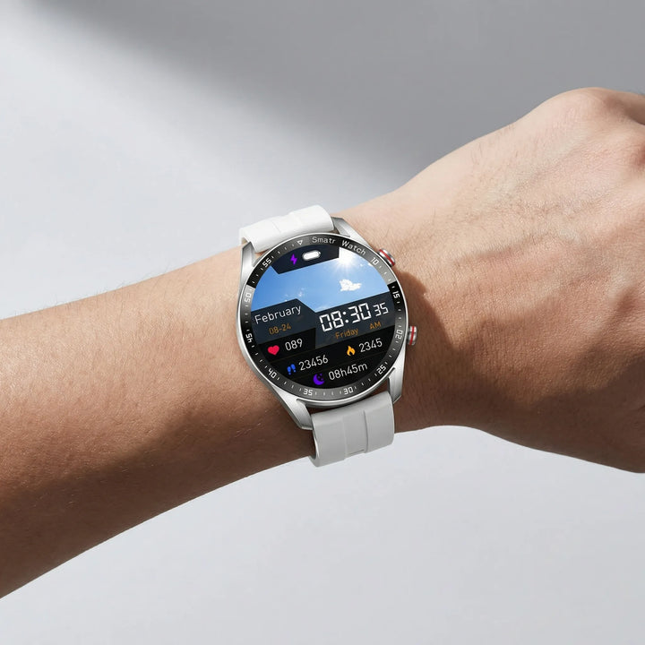 Kronova - Round-Dial Health Tracking Smartwatch