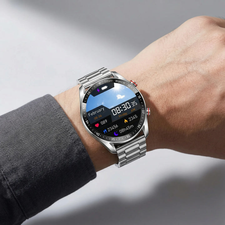 Kronova - Round-Dial Health Tracking Smartwatch