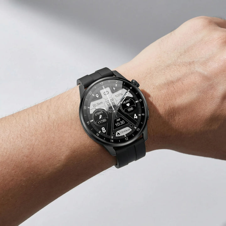 Kronova - Round-Dial Health Tracking Smartwatch