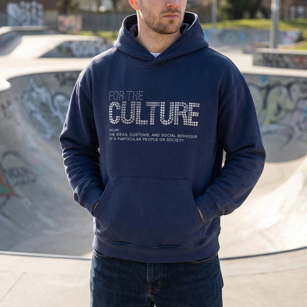 Kultivex - Oversized Graphic Pullover Hoodie