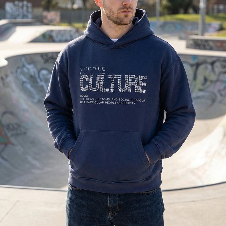 Kultivex - Oversized Graphic Pullover Hoodie