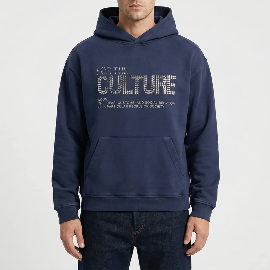 Kultivex - Oversized Graphic Pullover Hoodie
