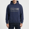 Oversized Grafisk Pullover Hoodie