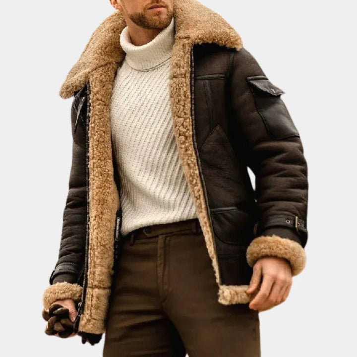 Aviator Vinterjacka för Män