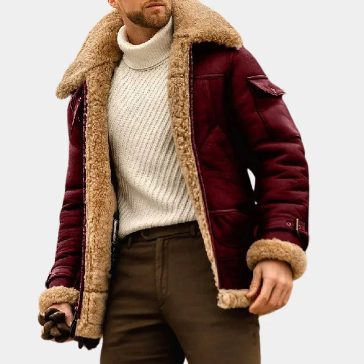 Aviator Vinterjacka för Män