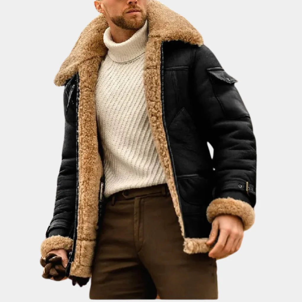 Aviator Vinterjacka för Män