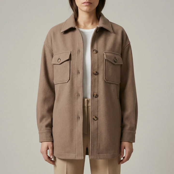Laxelle - Oversized Drop-Shoulder Women's Shacket