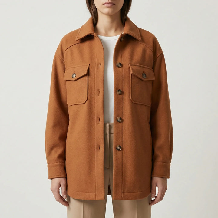 Laxelle - Oversized Drop-Shoulder Women's Shacket