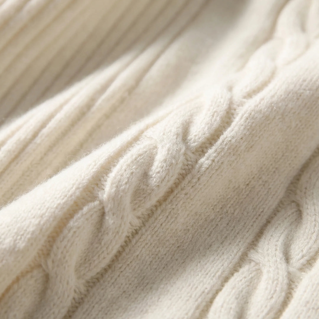 Layerelle - Coordinated 3-Piece Knit And Vest Set