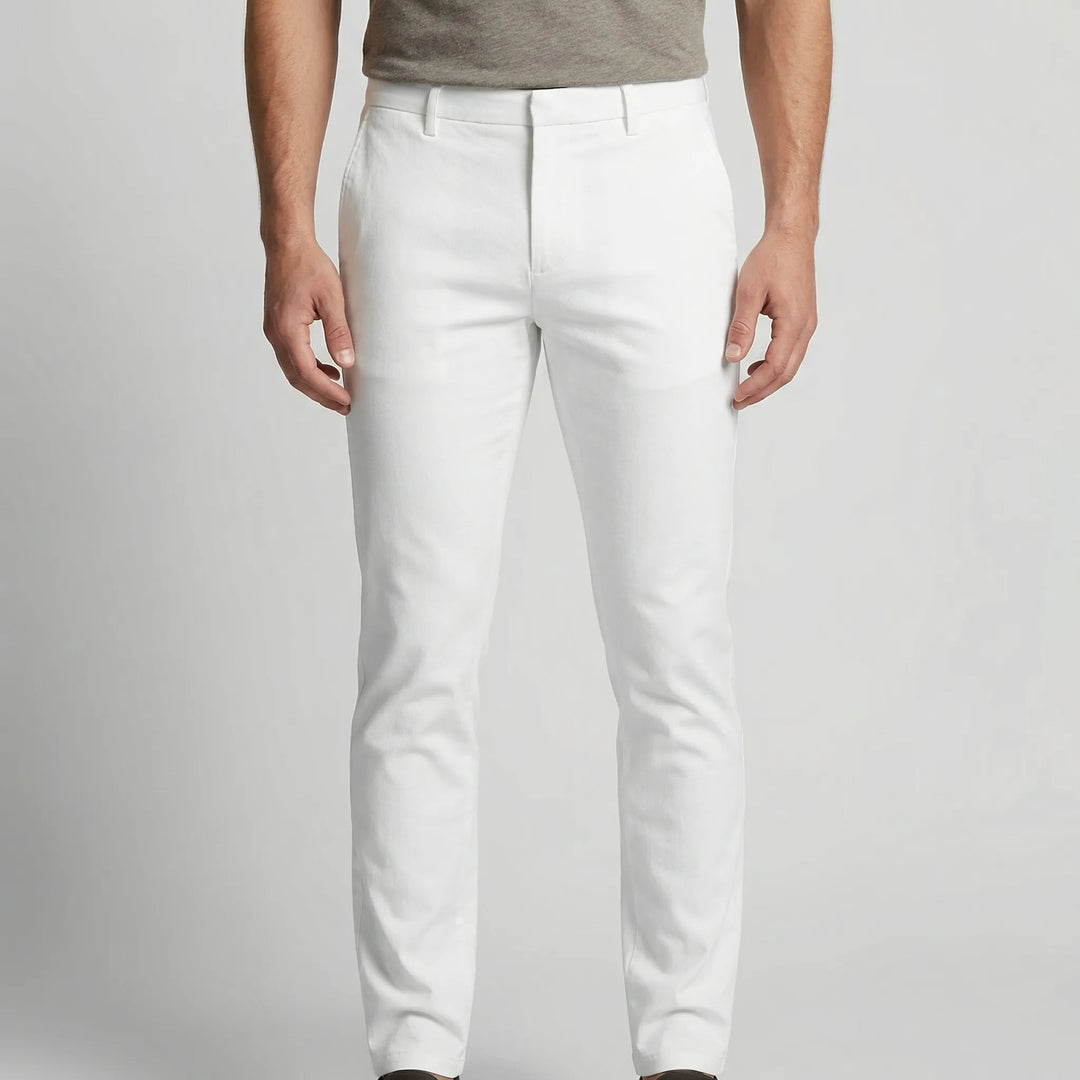 Linext - Mid-Rise Straight-Leg Dress Trousers