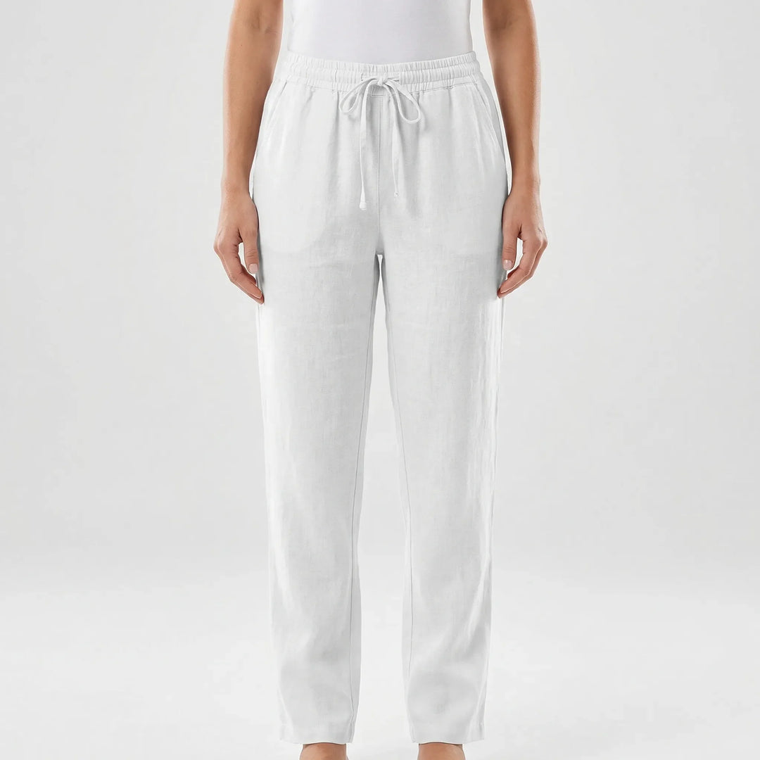 Linvara - Relaxed Fit Drawstring Waist Pants