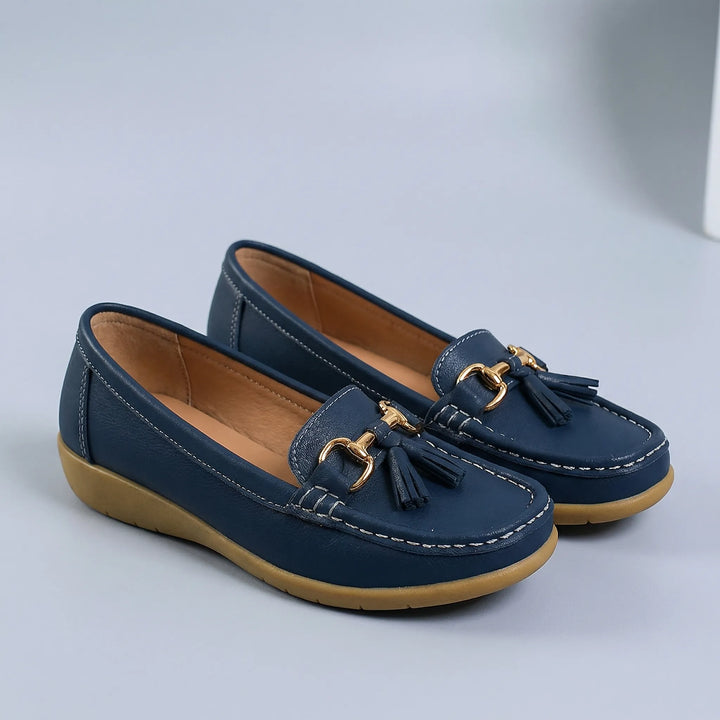 Loafelle - Slip-On Tassel Loafer Flat