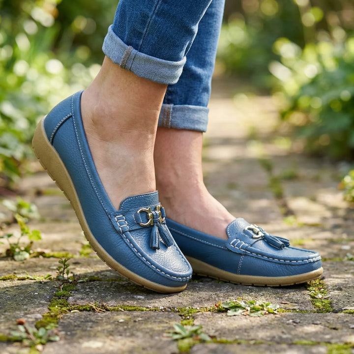 Loafelle - Slip-On Tassel Loafer Flat