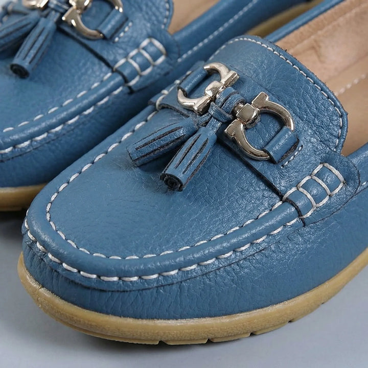 Loafelle - Slip-On Tassel Loafer Flat