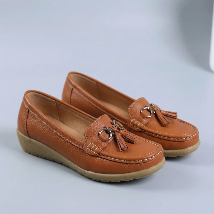 Loafelle - Slip-On Tassel Loafer Flat