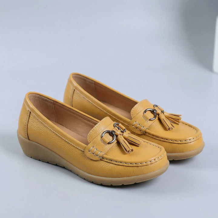 Loafelle - Slip-On Tassel Loafer Flat