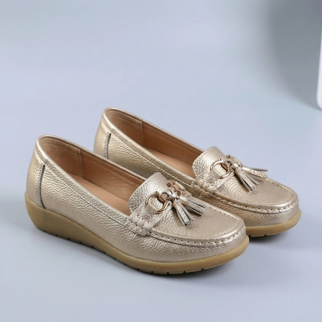Loafelle - Slip-On Tassel Loafer Flat