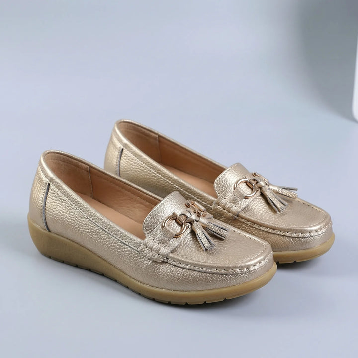 Loafelle - Slip-On Tassel Loafer Flat