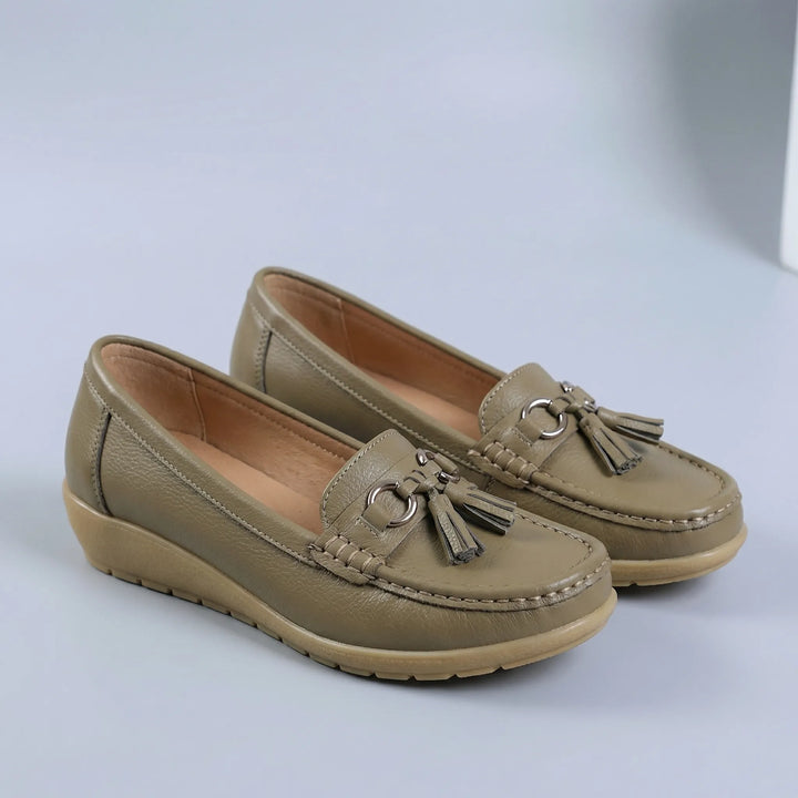 Loafelle - Slip-On Tassel Loafer Flat