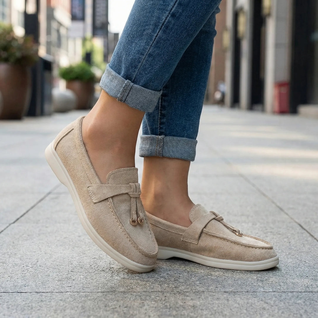 Loafly - Flat Slip-On Loafer For Women