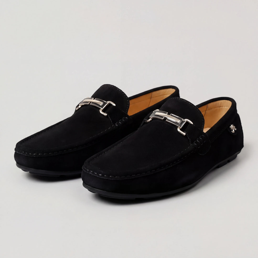 Loaveno - Slip-On Moccasin With Metal Accent