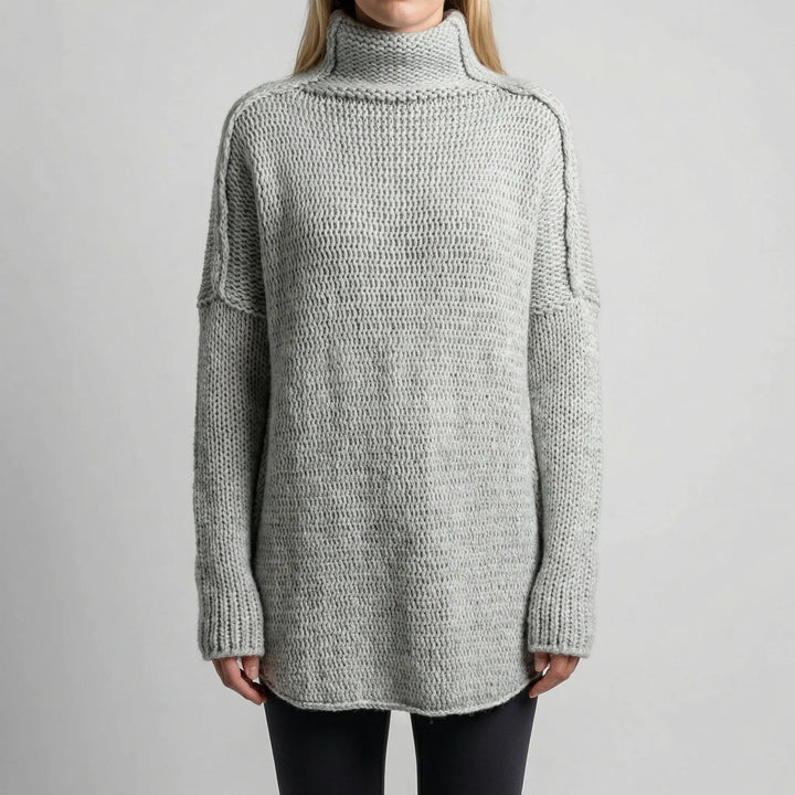 Loomena - Oversized Long-Sleeve Knit Sweater