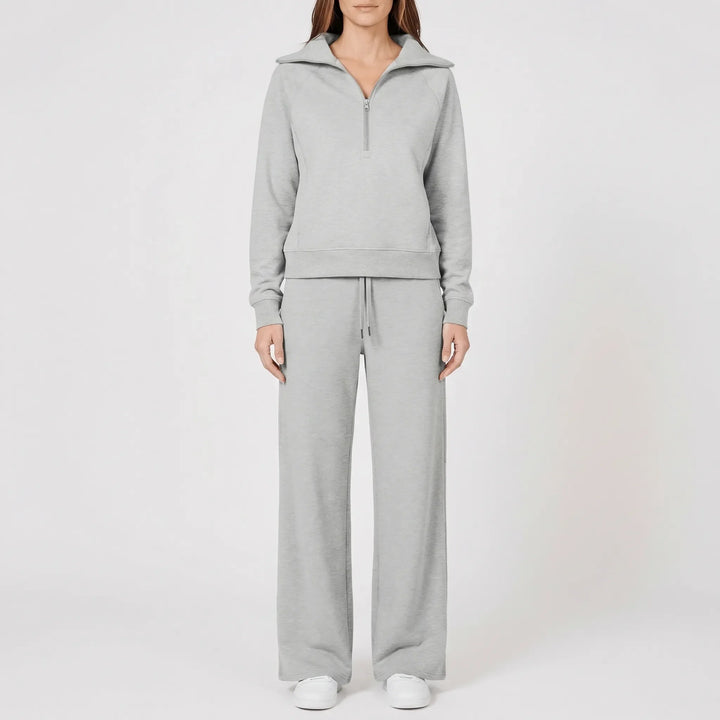 Lounivé - 2-Piece Half-Zip Lounge Set