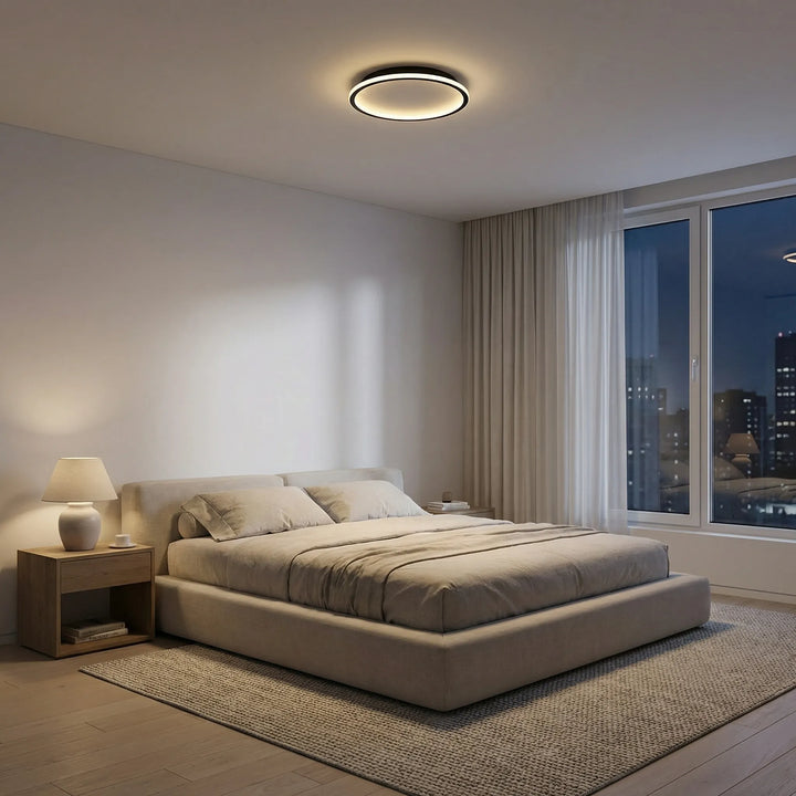 Lumaris - Round Flush-Mount Ceiling Light
