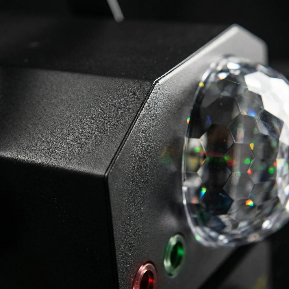 Lumivortex - 2-In-1 Laser And LED Disco Light