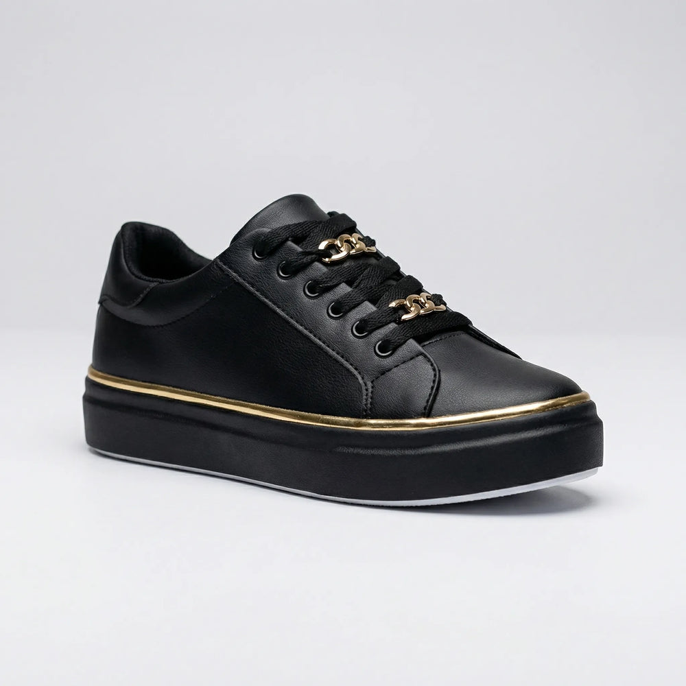 Luncera - Lace-Up Low-Top Fashion Sneaker