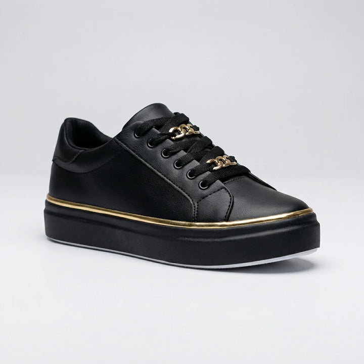 Luncera - Lace-Up Low-Top Fashion Sneaker