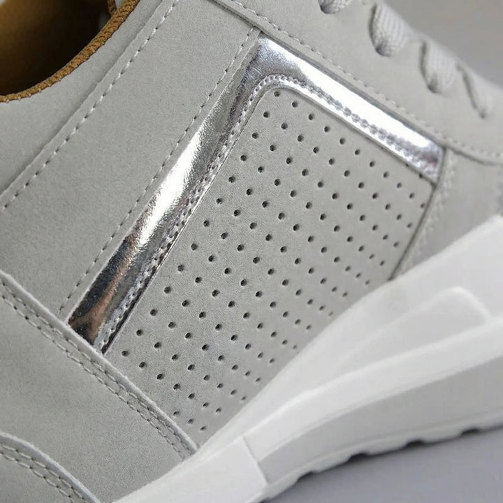 Lunivex - Wedge Sneaker With Lace-Up Closure